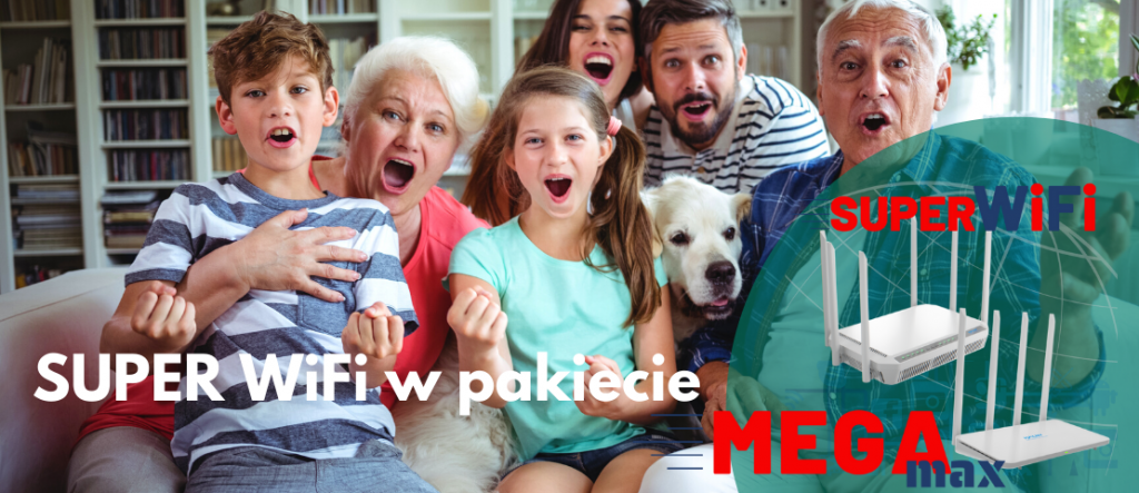 System SUPER WiFi w pakiecie MEGAmax