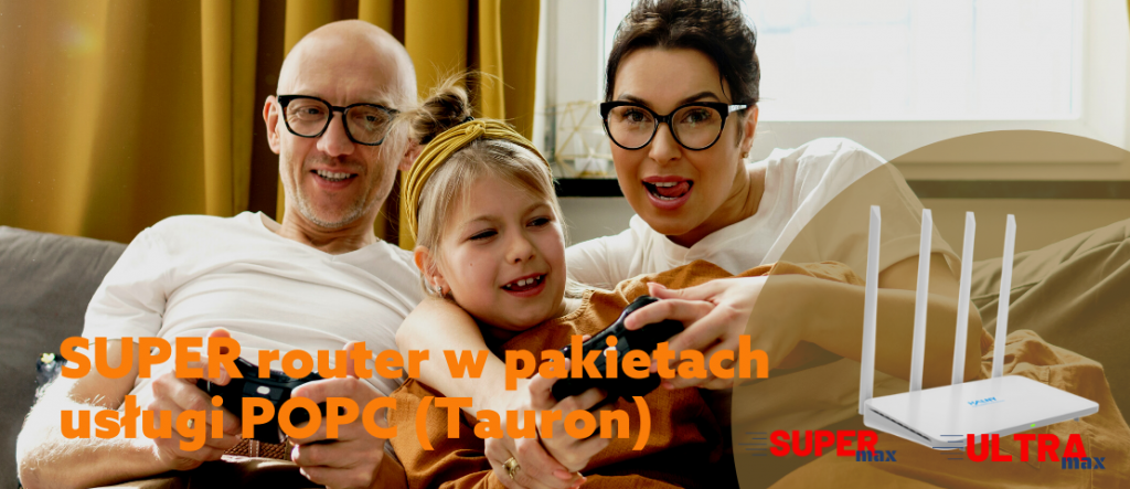 SUPER router w nowej usłudze POPC (Tauron)
